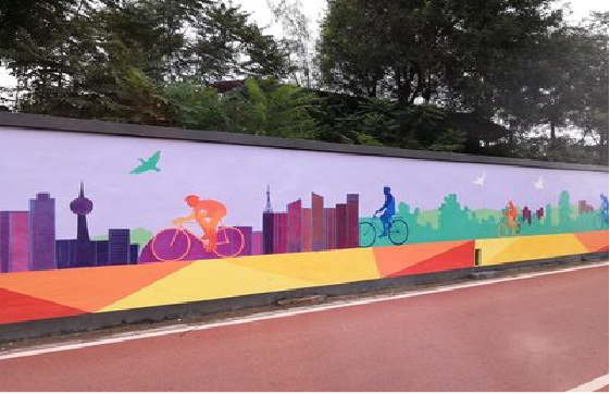 奉新墙体彩绘-围墙