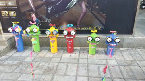 奉新商业区彩绘