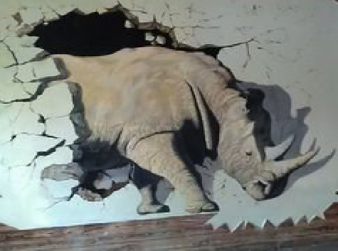 奉新在墙绘中，如何绘制3D效果？